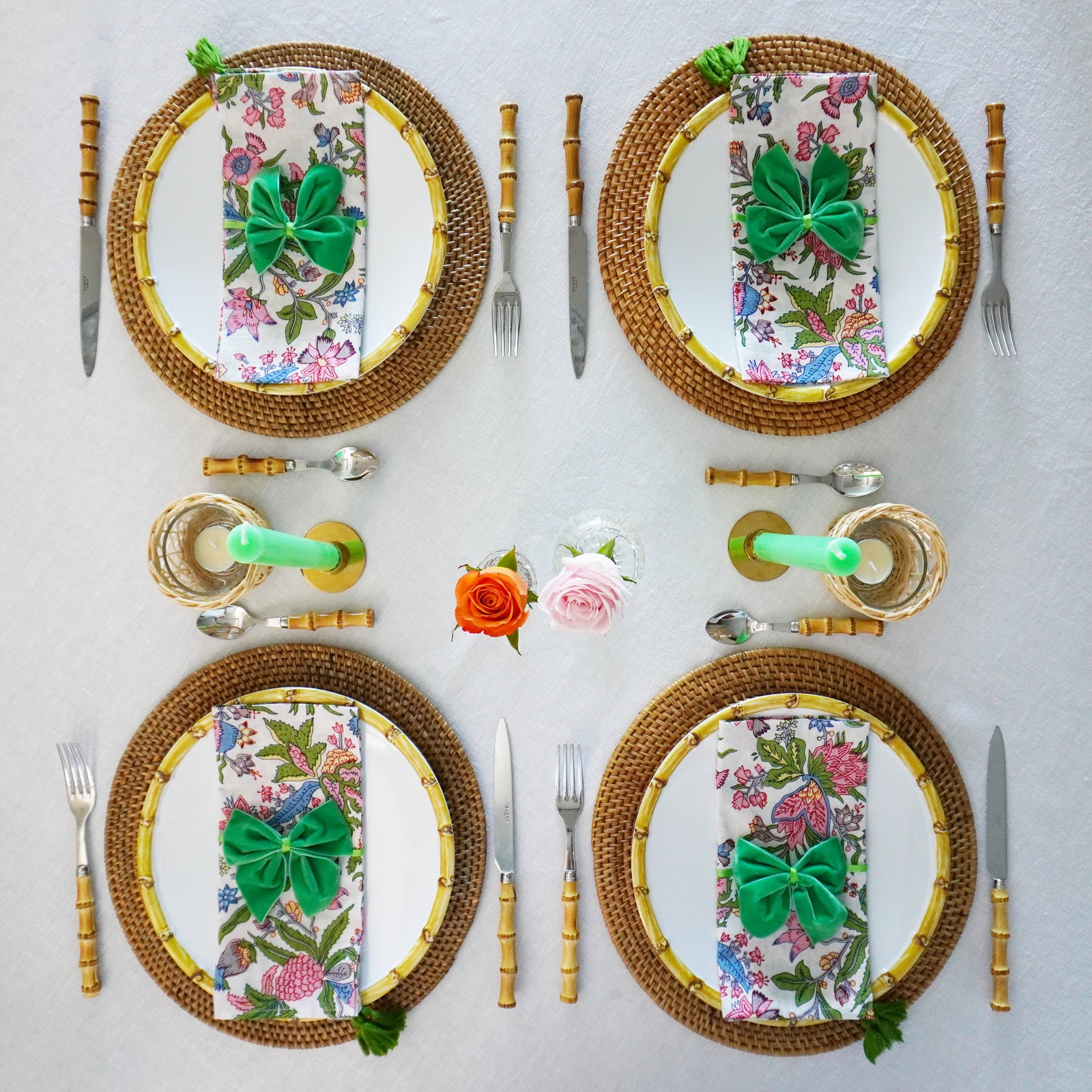 In The Bahamas Rattan Wicker Placemat